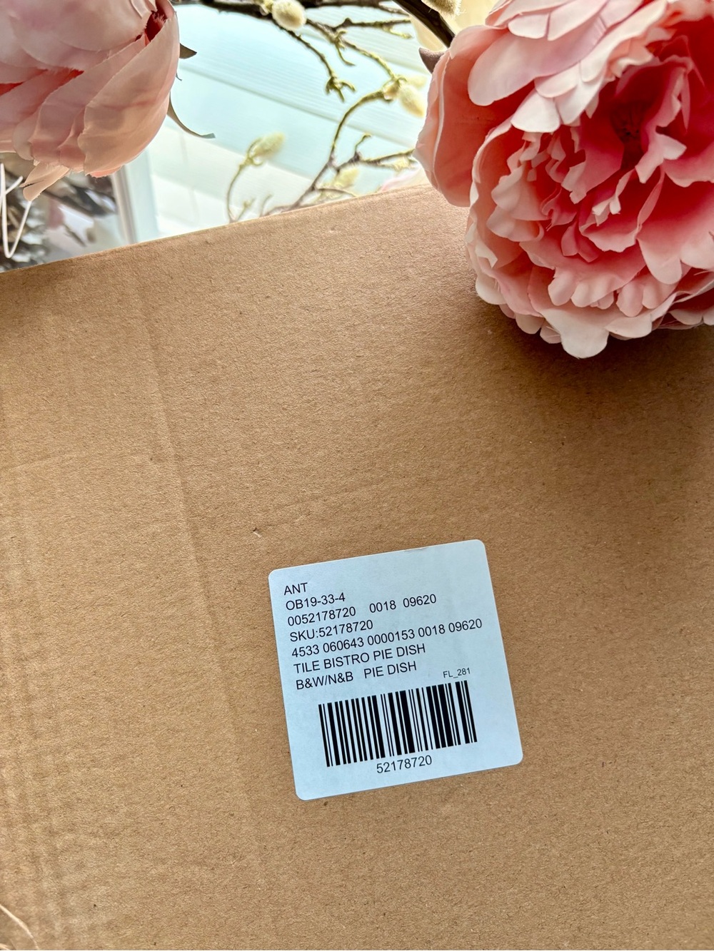 NWT Anthropologie Bistro Tile Pie Dish - Picture 13 of 13